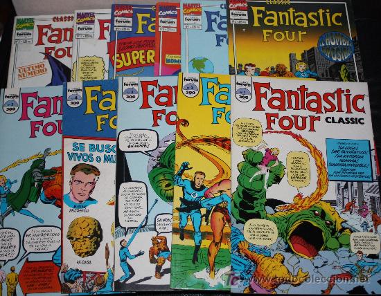 C&oacute;mics: FANTASTIC FOUR CLASSIC: Colecci&oacute;n completa de ONCE EJEMPLARES. - Foto 1
