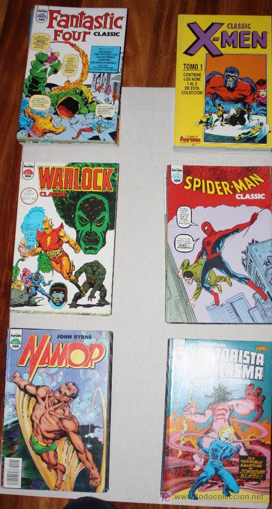 C&oacute;mics: FANTASTIC FOUR CLASSIC: Colecci&oacute;n completa de ONCE EJEMPLARES. - Foto 2