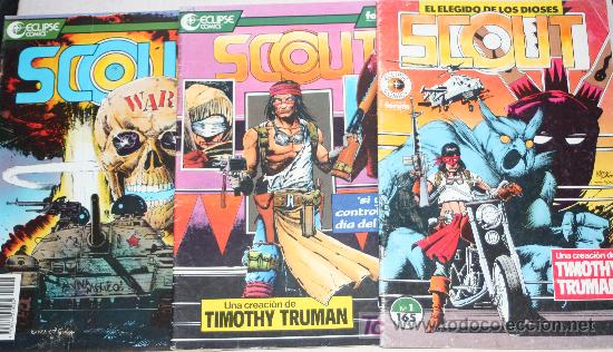 C&oacute;mics: SCOUT N&ordm;1 y n&ordm;9 . FORUM,1985 - Foto 1