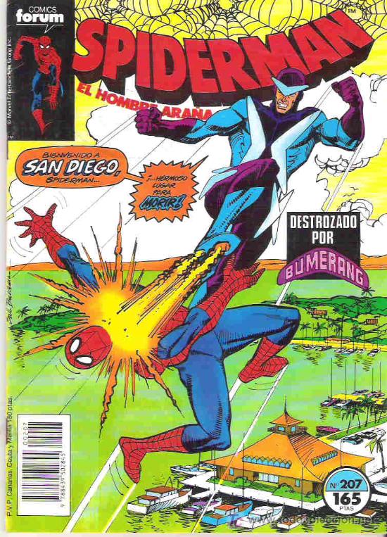 C&oacute;mics: spiderman - con blumerang ** n&ordm; 207 - Foto 1