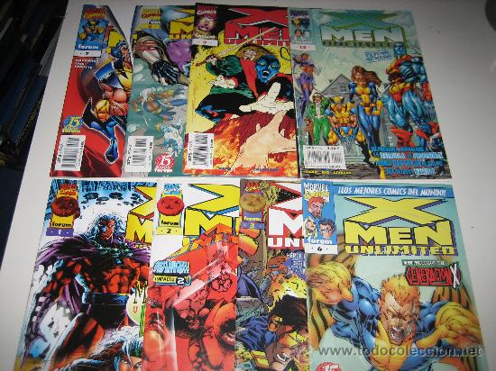 C&oacute;mics: X-MEN UNLIMITED N&ordm;S 1 al 13 COMPLETA - Foto 1