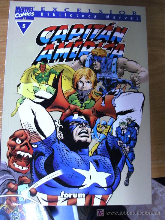 C&oacute;mics: BIBLIOTECA MARVEL CAPITAN AMERICA N&ordm; 5 - Foto 1