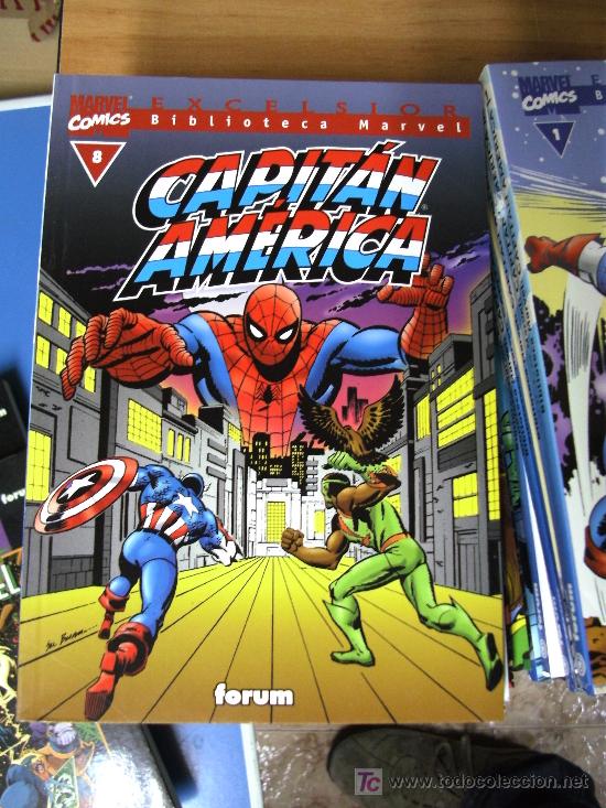 C&oacute;mics: BIBLIOTECA MARVEL CAPITAN AMERICA N&ordm; 8 - Foto 1
