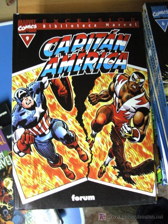 C&oacute;mics: BIBLIOTECA MARVEL CAPITAN AMERICA N&ordm; 9 - Foto 1