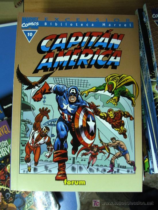 C&oacute;mics: BIBLIOTECA MARVEL CAPITAN AMERICA N&ordm; 10 - Foto 1