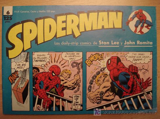 C&oacute;mics: SPIDERMAN TIRAS DE PRENSA N&ordm;6 - Foto 1