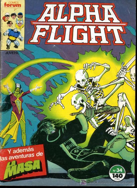 C&oacute;mics: Alpha Flight - N&uacute;mero 34 - Foto 1