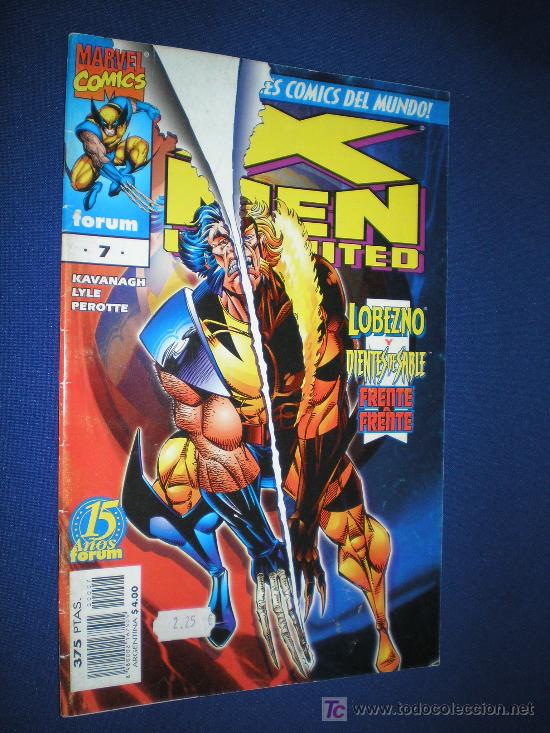 C&oacute;mics: X-MEN UNLIMITED VOL. 1 N&ordm; 7 - FORUM - Foto 1