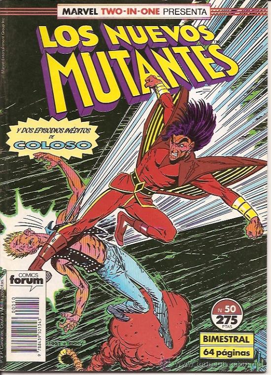 C&oacute;mics: MARVEL TWO-IN-ONE : LOS NUEVOS MUTANTES  N&ordm; 50 EDICIONES FORUM - Foto 1