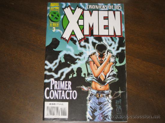 C&oacute;mics: CRONICAS DE LOS X-MEN - N&ordm; 3 -PRIMER CONTACTO - FORUM 1996 - Foto 1