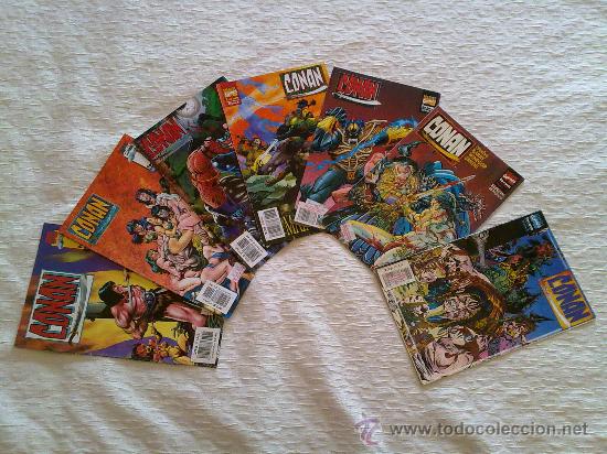 C&oacute;mics: CONAN, lote de 7 n&uacute;meros - Foto 1