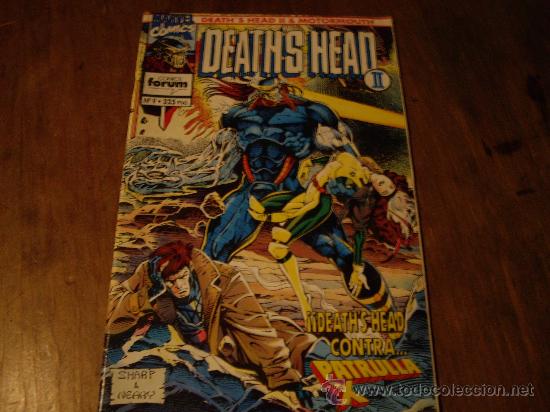 C&oacute;mics: DEATH&uml;S HEAD, CONTRA PATRULLA X de MARVEL COMICS, ! N&ordf;9 - Foto 1