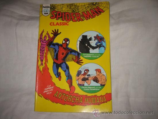 C&oacute;mics: SPIDERMAN CLASSIC N&ordm; 5 ANTORCHA HUMANA - Foto 1