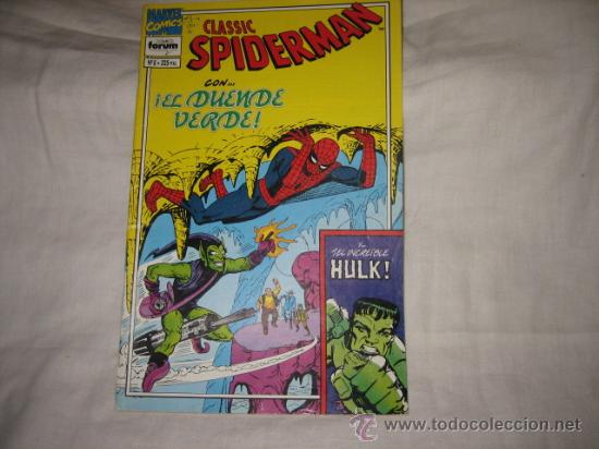 C&oacute;mics: SPIDERMAN CLASSIC N&ordm; 8  EL DUENDE VERDE - Foto 1