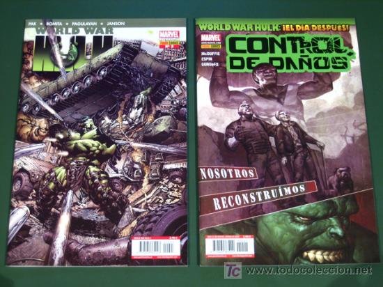 C&oacute;mics: WORLD WAR HULK #3 ( MARVEL , PANINI ) - Foto 1