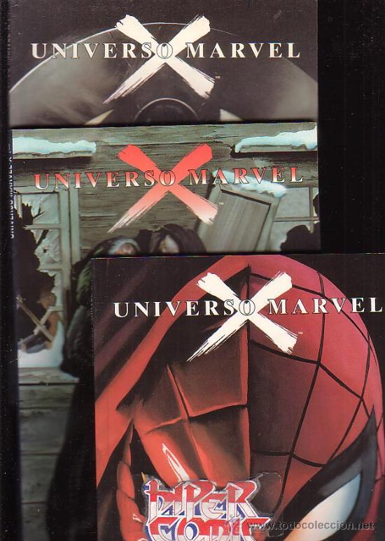 C&oacute;mics: UNIVERSO X MARVEL , LOTE DE 3 EJEMPLARES - N&ordm; 1 , 2 , 3 - Foto 2
