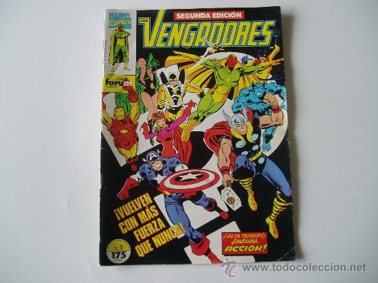 C&oacute;mics: los vengadores  segunda edicion n&ordm; 1 - Foto 1