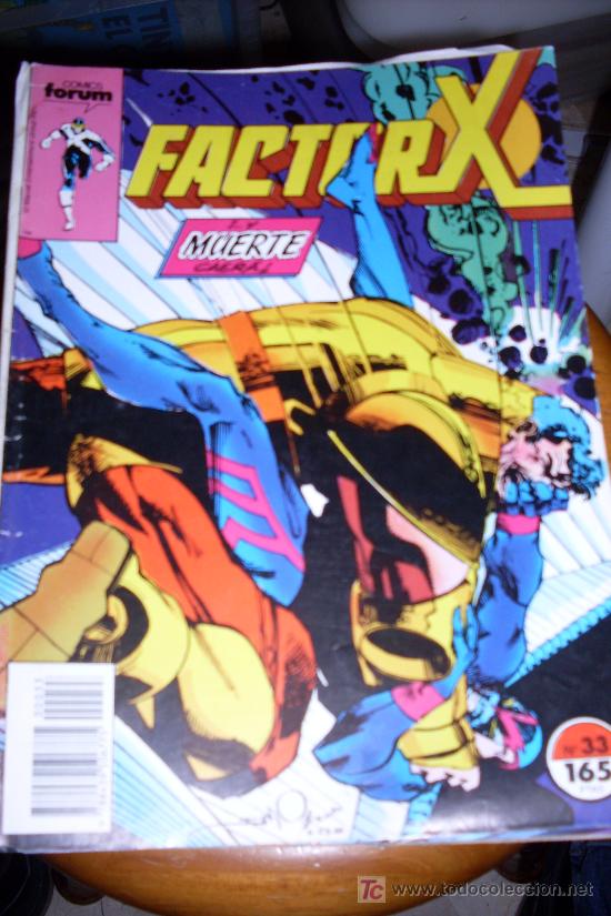 C&oacute;mics: FORUM FACTOR X NUMERO 33 NORMAL ESTADO - Foto 1