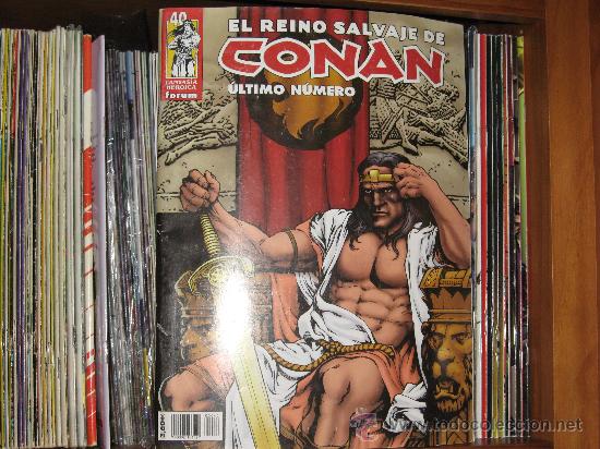 C&oacute;mics: EL REINO SALVAJE DE CONAN - COMPLETA - 40 N&Uacute;MEROS - FORUM - Foto 1
