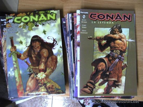 C&oacute;mics: CONAN LA LEYENDA - COMPLETA - 41 N&uacute;meros del 0 al 40 - MBE - Foto 1