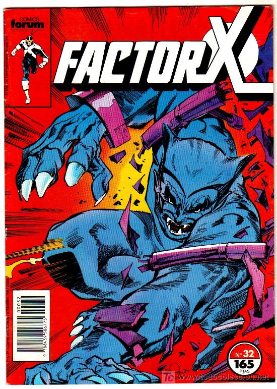 C&oacute;mics: FACTOR X N&ordm; 32 FORUM, MUY NUEVO, 1990 - Foto 1