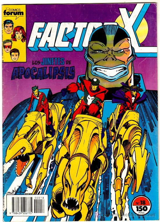 C&oacute;mics: FACTOR X N&ordm; 18 FORUM, EXCELENTE ESTADO - Foto 1