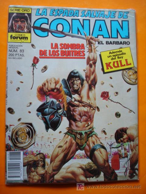 C&oacute;mics: LA ESPADA SALVAJE DE CONAN. N&ordm; 83. SERIE ORO. FORUM. - Foto 1