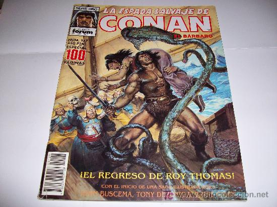 C&oacute;mics: Comics Forum: LA ESPADA SALVAJE DE CONAN,  N&ordm; 127 - Foto 1