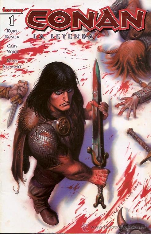 C&oacute;mics: CONAN LA LEYENDA N&ordm; 1 COMICS FORUM - Foto 1
