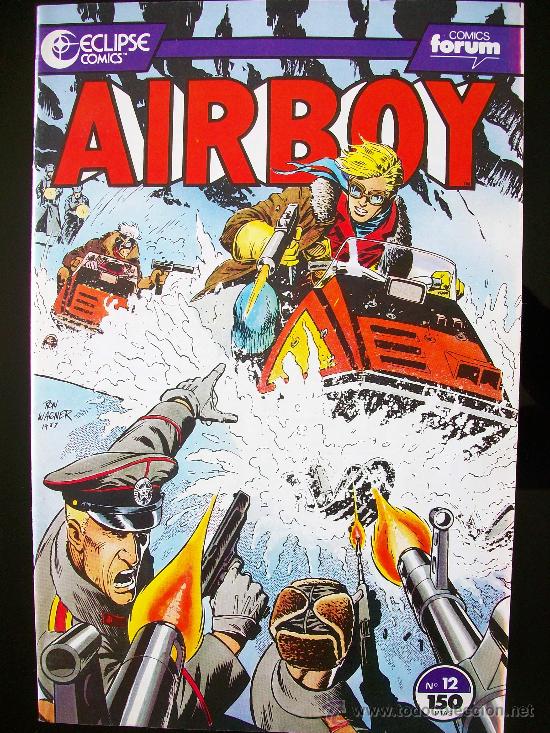 Comics: Airboy n&ordm; 12 - Eclipse Comics - Forum - Excelente Estado!!