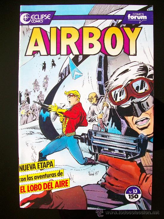 Comics: Airboy n&ordm; 13 - Eclipse Comics - Forum - Excelente Estado!!
