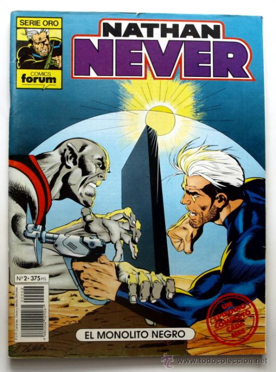 C&oacute;mics: Nathan Never - Comics Forum - Serie Oro - n&ordm; 2 - El Monolito Negro - Foto 1