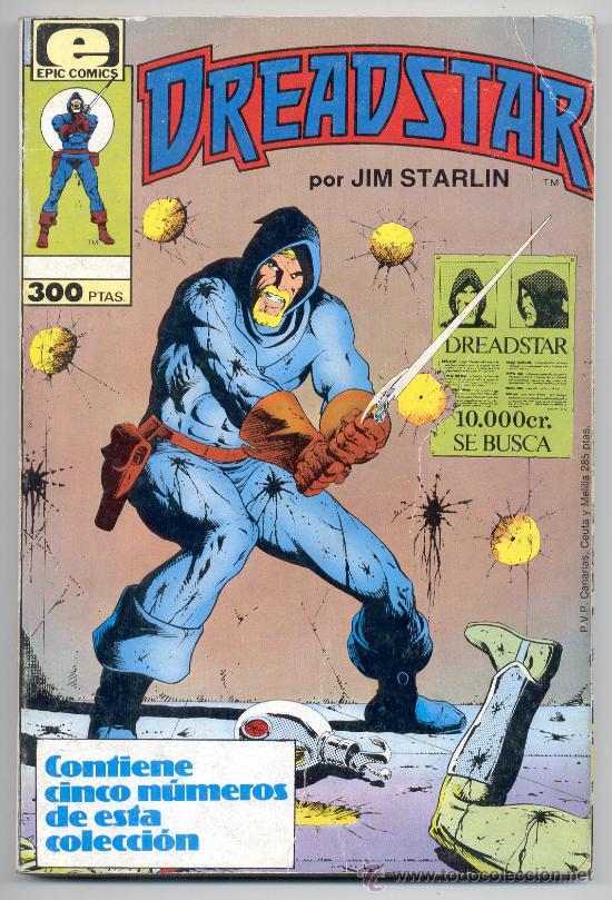 C&oacute;mics: TOMO CON 5 N&Uacute;MEROS DE DREADSTAR - Del 1 al 5 - EPIC - A&ntilde;o 1985, - Foto 1