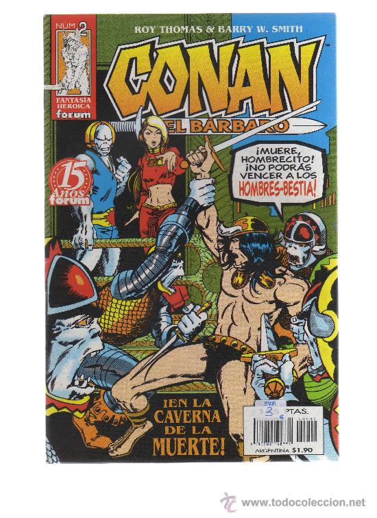 C&oacute;mics: Conan el Barbaro N&ordm;2 (Roy Thomas-Barry W.Smith) - Foto 1