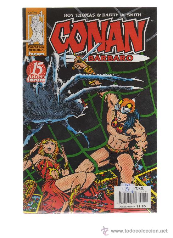 C&oacute;mics: Conan el Barbaro N&ordm;4 (Roy Thomas-Barry W.Smith) - Foto 1