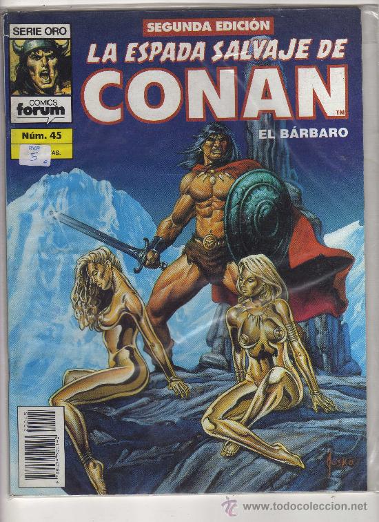 C&oacute;mics: La espada salvaje de Conan el B&aacute;rbaro 2&ordf; Edici&oacute;n, N&ordm;45 - Foto 1