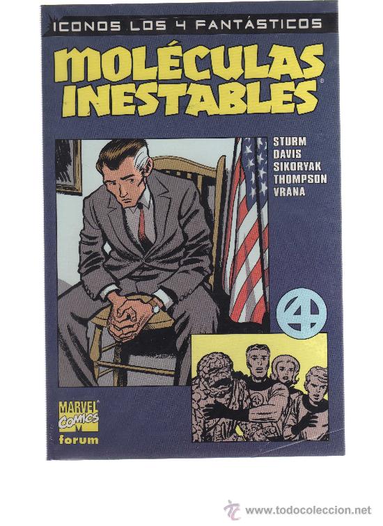 C&oacute;mics: Iconos los 4 fantasticos - Mol&eacute;culas inestables F&oacute;rum - CJ64 - Foto 1
