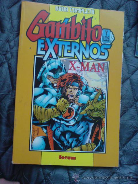 C&oacute;mics: GAMBITO Y LOS EXTERNOS OBRA COMPLETA X MAN FORUM X-MAN - Foto 1