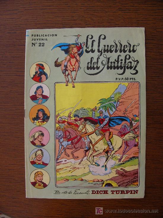 C&oacute;mics: El Guerrero de antifaz - Foto 1
