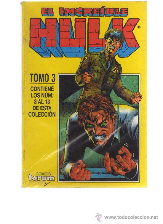 C&oacute;mics: El incre&iacute;ble Hulk - Tomo 3 (N&uacute;meros 8 al 13, Forum) - CJ5 - Foto 1