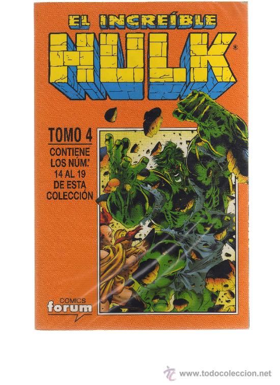 C&oacute;mics: El incre&iacute;ble Hulk - Tomo 4 (N&uacute;meros 14 al 19, Forum) - CJ5 - Foto 1