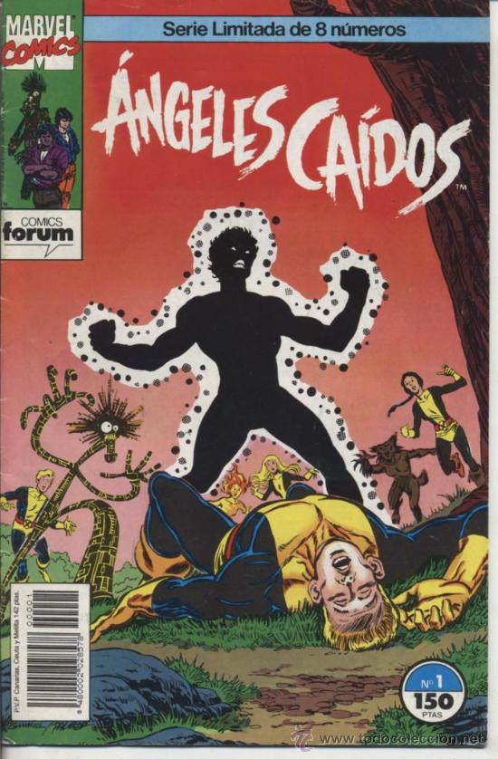 C&oacute;mics: &Aacute;NGELES CA&Iacute;DOS N&ordm; 1- ED FORUM 1991 - Foto 1