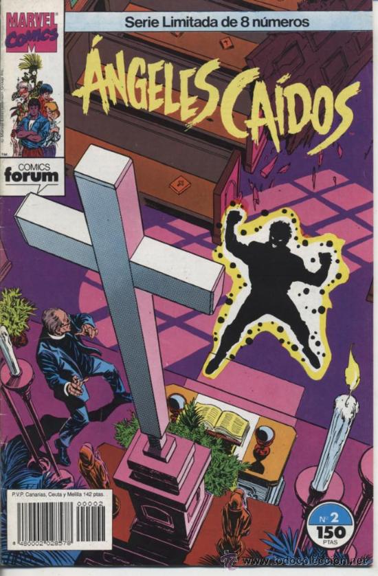 C&oacute;mics: &Aacute;NGELES CA&Iacute;DOS N&ordm;2- ED FORUM 1991 - Foto 1