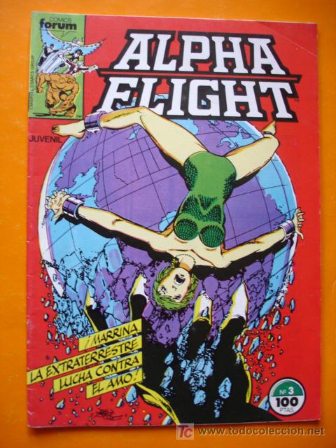C&oacute;mics: ALPHA FLIGHT. N&ordm; 3 FORUM 100 PTAS. - Foto 1