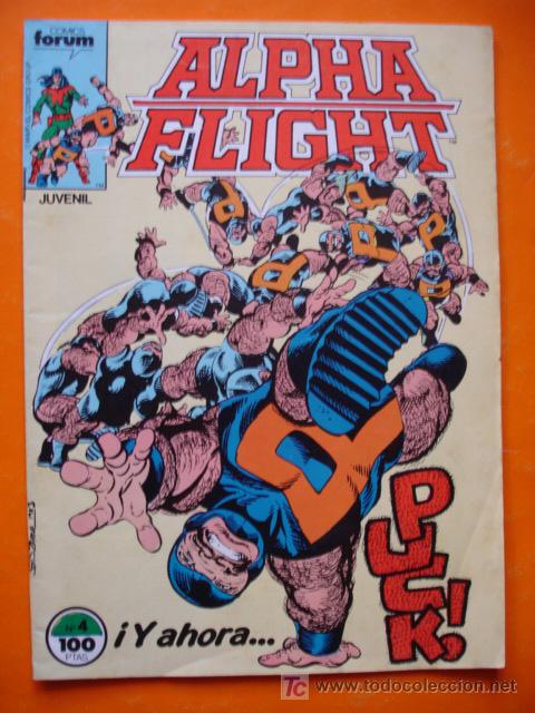 C&oacute;mics: ALPHA FLIGHT. N&ordm; 4 FORUM 100 PTAS. - Foto 1