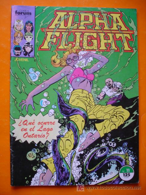 C&oacute;mics: ALPHA FLIGHT. N&ordm; 11 FORUM 125 PTAS. - Foto 1