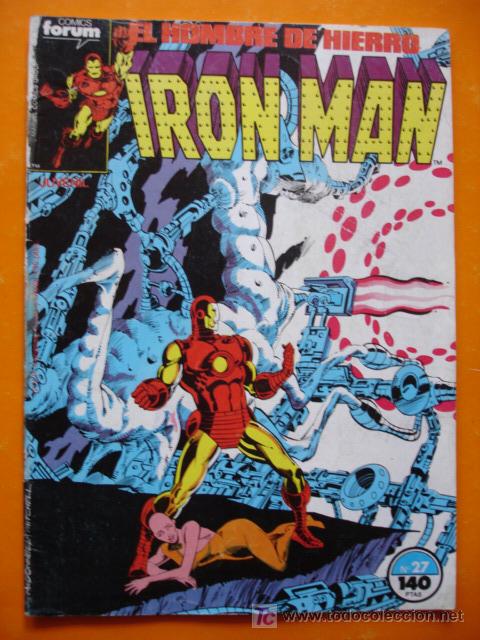 C&oacute;mics: IRON MAN. N&ordm; 27 FORUM 140 PTAS. - Foto 1