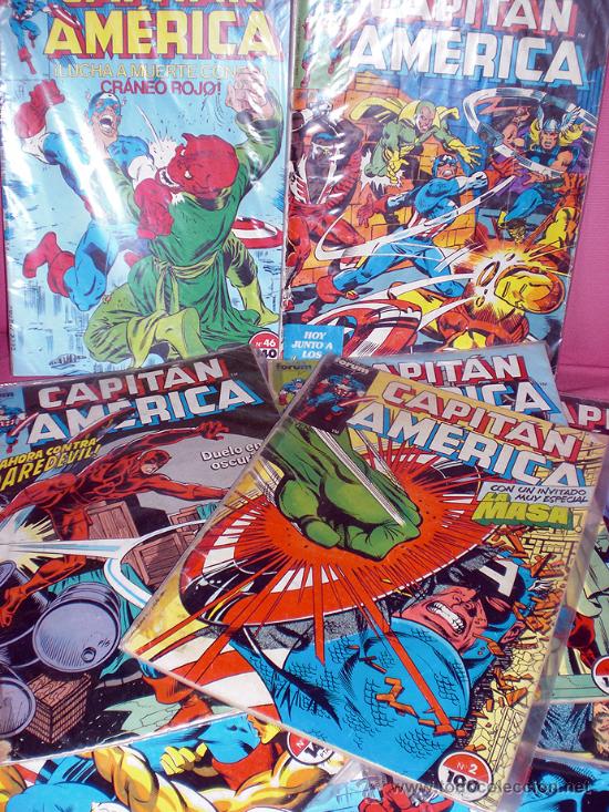 C&oacute;mics: Lote Comics Capitan America - Forum - (8 numeros) - Foto 1