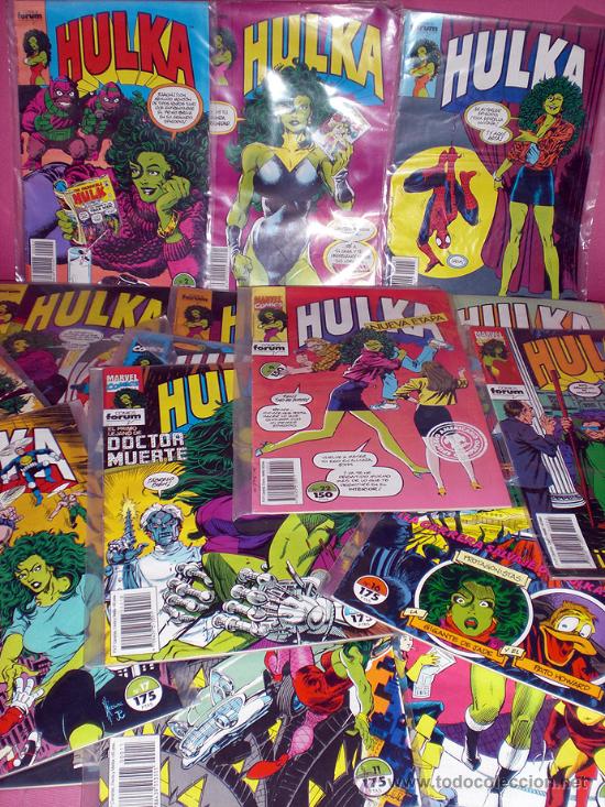 C&oacute;mics: Lote de comics de Hulka (she-hulk) Forum - 11 numeros - John Byrne - Foto 1