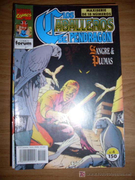C&oacute;mics: LOS CABALLEROS DE PENDRAGON NUMERO 4 BUEN ESTADO REF.15 - Foto 1